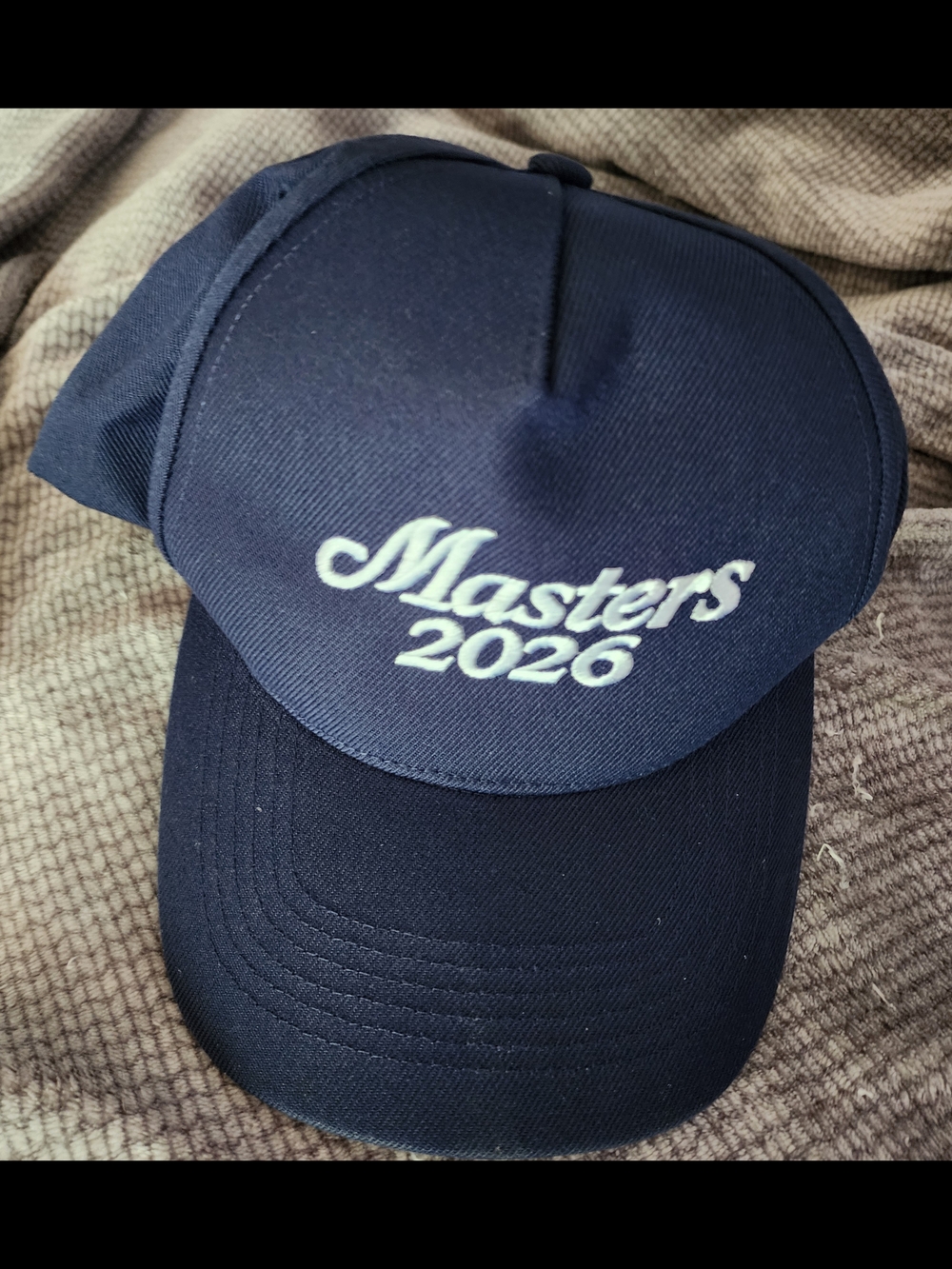 Masters 2026 Navy Blue GOLF  Cap